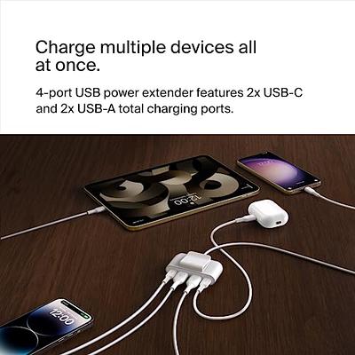 Belkin BoostCharge 4-Port USB Power Extender for Apple iPhone
