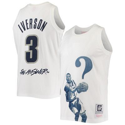 Men's Mitchell & Ness Allen Iverson White Eastern Conference