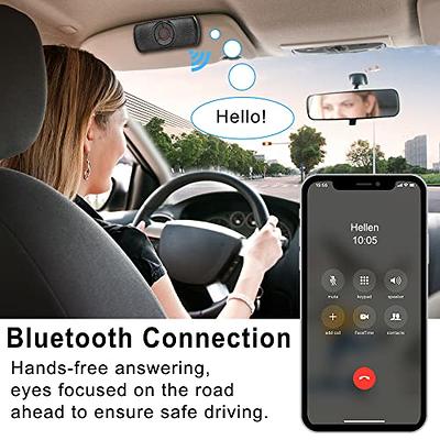Bluetooth-compatible Handsfree Car Kit Sun Visor Wireless
