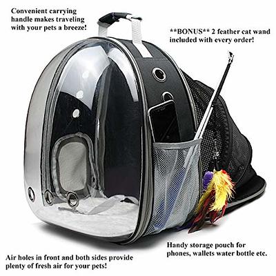 ScratchMe Pet Travel Carrier Soft Sided Portable Bag for Cats, Small Dogs, or