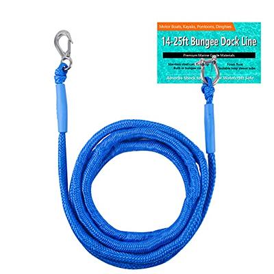 Bungee Hook Dock Line with 316 Stainless Steel Clip Boat Ties for Kayak  Anchor Dock Lines - China Mooring Line and Dock Line price