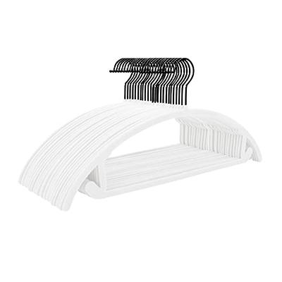 MIZGI + Space-Saving Velvet Hangers (50-Pack)