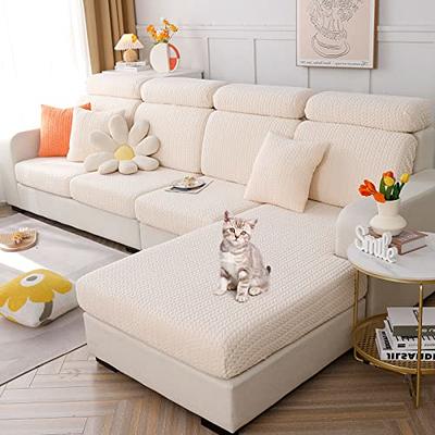  Eismodra Sectional Couch Covers for L Shaped Chaise