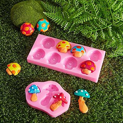2 Pieces Mushroom Shaped Silicone Mold Mushroom Shape Vegetable Keychain  Silicone Mold Chocolate Candy Clay Moulds for DIY Desserts Crystal Ice Cube  Mould Handmade Cupcake Decor (Irregular, Rectangle) - Yahoo Shopping