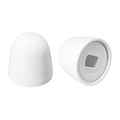 Alamic Toilet Bolt Caps Universal Toilet Bowl Bolt Caps Covers Plastic  Round Toilet Push-On Bolt Caps White - 4 Pack - Yahoo Shopping