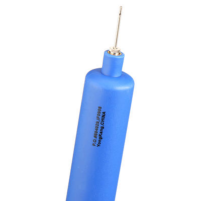 Athletic Works Manual 8 Multi Sports Ball Air Pump with Inflation Needle,  Blue, 3oz 