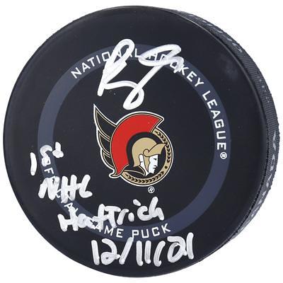 Nikita Kucherov Tampa Bay Lightning Autographed Hockey Puck with 19 Hart Inscription