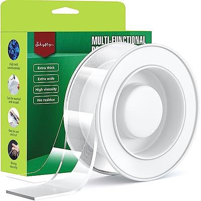 Aylaa Double Sided Tape Heavy Duty, Extra Large Double Sided Adhesive,  Removable Double Stick Tape, Picture Hanging Strips, Sticky Carpet Tape