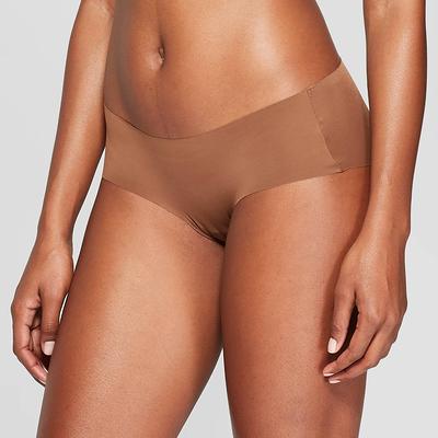 Women's Laser Cut Hipster Underwear - Auden™ Cocoa M - Yahoo Shopping