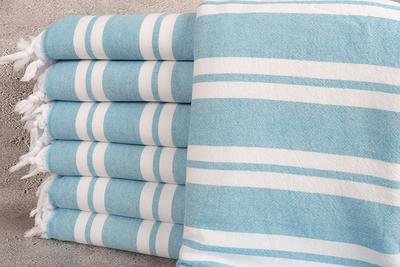 Organic Cotton Striped Terry Towels