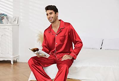 Mens Designer Pajamas for Men Sleepwear Set Pijama Set Long Sleeve