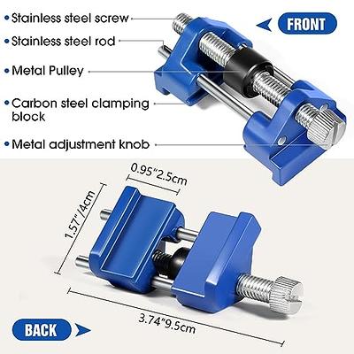 Honing Guide Jig for Wood Chisel Edge Sharpening Holder,Fixed Angle Knife  Sharpener,Graver,Flat Chisel Hand Tool (Stainless Steel)