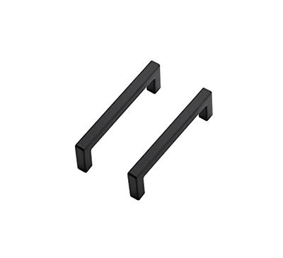 GLIDERITE 5 in. Matte Black Solid Cabinet Handle Drawer Bar Pulls (10-Pack)  5002-128-MB-10 - The Home Depot