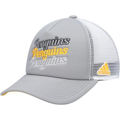 Men's adidas White Pittsburgh Penguins Locker Room Wool Adjustable Hat