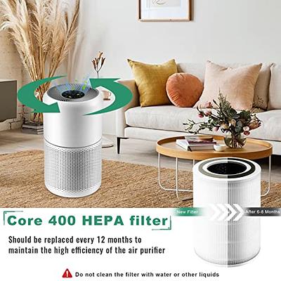 Levoit Core 400s Smart Wifi Air Purifier Filter Replacement - True