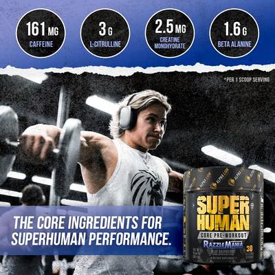 ALPHA LION Core Pre Workout w/Creatine for Performance, Beta  Alanine for Muscle, Powder, L-Citrulline for Pump & Tri-Source Caffeine for  Sustained Energy (30 Servings, Blue Raspberry Flavor) : Health & Household
