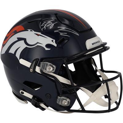 Russell Wilson & Jerry Jeudy Denver Broncos Dual-Signed Fanatics Authentic  Riddell Speed Authentic Helmet