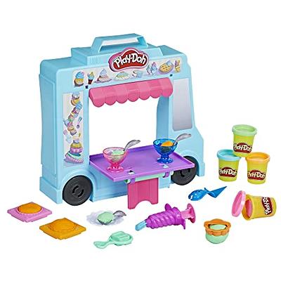 Play-Doh Swirlin' Smoothies Toy Blender Playset, Play Kitchen Toys for Kids  Age 3+ 