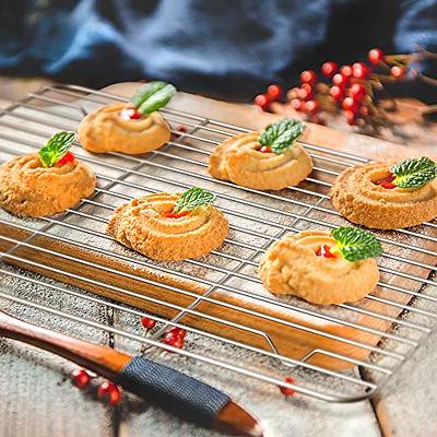 1set Stainless Steel Cooling Rack & Tray