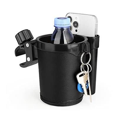 Accmor Stroller Cup Holder with Cell Phone Keys Holder, 3-in-1