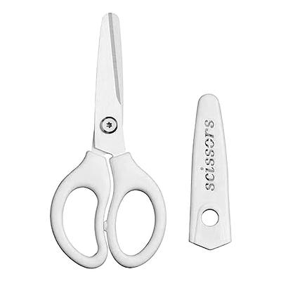 1/2/5PCS Kitchen Stainless Steel Scissors Portable Baby Food
