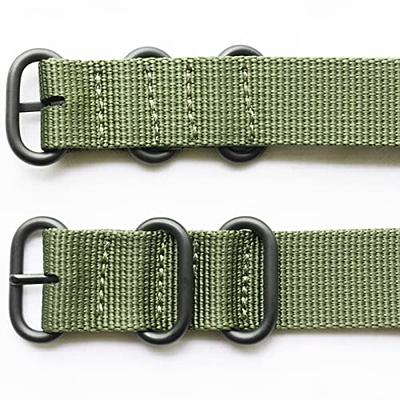 Archer Watch Straps - Canvas Quick Release Replacement Watch Bands (Sand,  22mm) 