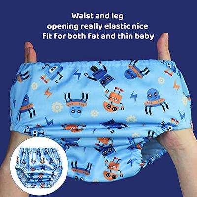 EZ Moms 10 Pack Reusable Diaper Covers for Boys Soft Rubber Underwear for  Toddlers Waterproof Plastic Training Pants for Toddlers Breathable Plastic  Underwear Covers for Potty Training Boys 4T - Yahoo Shopping