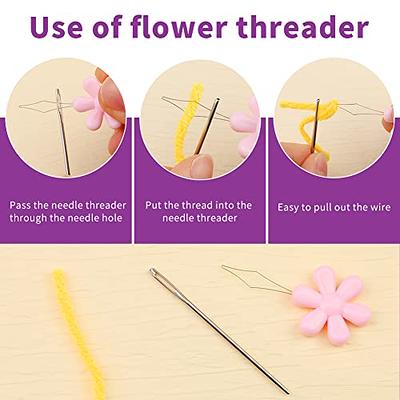 8PCS Yarn Needle,Weaving Needle Tapestry Needle Bent Needles for Crochet  Large Eye Darning Needles for Knitting Crochet 