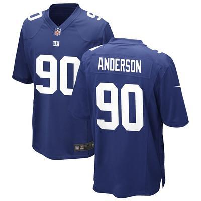 Nike Men's New York Giants Customized Game White Jersey