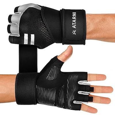 Special Essentials Weightlifting Gym Gloves for Men and Women - Fingerless Workout Gloves with Non-Slip Padding and Wrist Strap – Perfect for