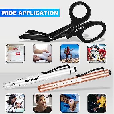 Trauma Shears, 6 Premium Medical Scissors, Fluoride-Coated Bandage  Scissors for Nurses, Nursing Scissors, Surgical Gauze Shears, Nurse  Scissors