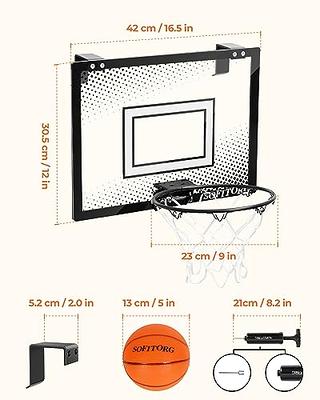 Wall Mounted Mini Basketball Hoop Backboard - Bed Bath & Beyond