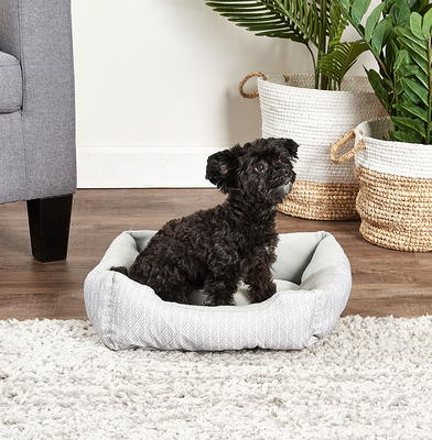 Vibrant Life Extra Large Plush Tufted Mat Dog Bed, Gray 