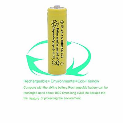 ULN4AASL PILE RECH NICD AA 1.2V 600MAH PK/4 ULTRALAST