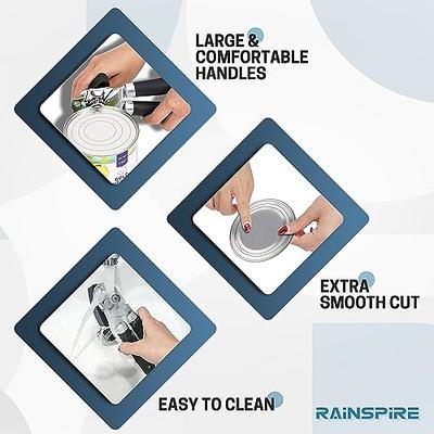 Rainspire Can Opener Manual Handheld Strong Manual Can Opener