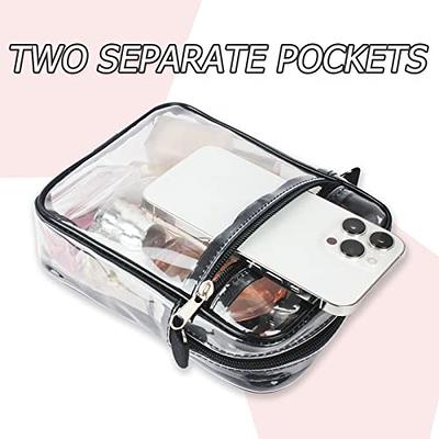  YueBags Small Clear Purse Stadium Approved for Women