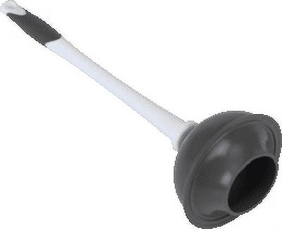 Great Value Bowl Brush Plunger and Caddy, White