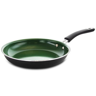 Gibson Everyday 12 Highberry Nonstick All Purpose Pan with Lid - Grey