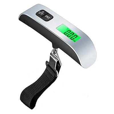 50KG DIGITAL TRAVEL PORTABLE HANDHELD WEIGHING LUGGAGE SCALES