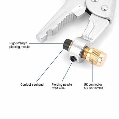 Copper Piercing Pliers Refrigerant Recovery Tool Steel Air Conditioner  Refrigerant Recovery Refrigeration Tube Locking Plier - Yahoo Shopping