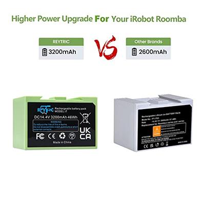 3200mAh i7 Lithium ion Replacement Battery for Irobot Roomba i7 7150 i7+  7550 e5 e5152 e5154 i4 4150 i4+ i3 3150 i3+ 3550 ABL-D1 4624864 