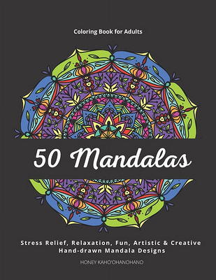  Stress Relief: Coloring Book For Adults With