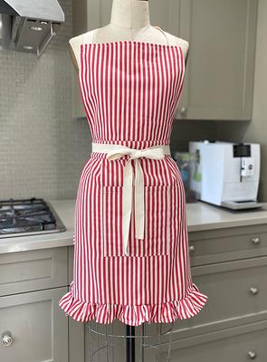 Custom Apron With Ruffle Pocket Housewarming Gifts Apron for Women  Personalized Gifts Chef Cooking Gifts Baking Gift 