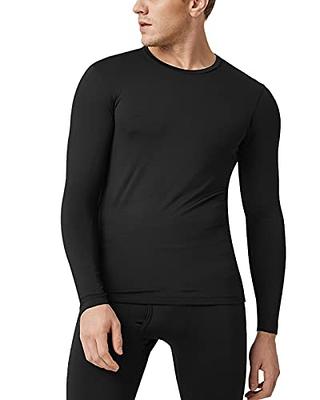 LAPASA Men's Thermal Underwear Top Crewneck Long Sleeve Shirt Base