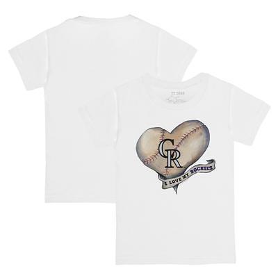 Women's Tiny Turnip White Atlanta Braves Bronto T-Shirt Size: Medium