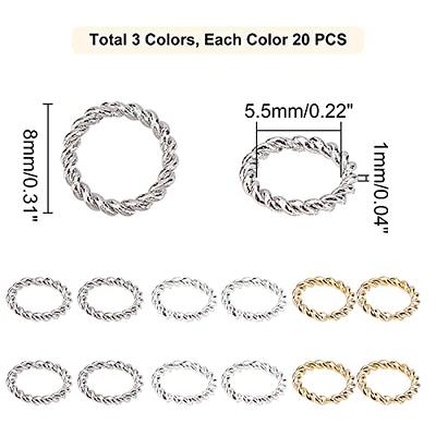 Wholesale PH PandaHall 300pcs 14K Gold Plated Jump Rings 