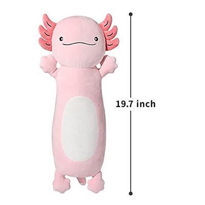 Karister Body Pillow Cute Axolotl Plush, Axolotl Gifts for Girls