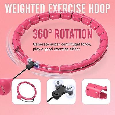 65inch 32 Knots Plus Size Quiet Weighted Hula Infinity Fitness Detachable  Hoops, Smart Noiseless Hula for Women, 2 in 5 Waist and Abdominal Workout  Equipment at Home - Yahoo Shopping