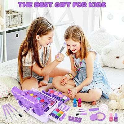 54 Pcs Kids Makeup Kit for Girls, Princess Real Washable Pretend Play  Cosmetic Set Toys with Mirror, Non-Toxic & Safe, Birthday Gifts for 3 4 5 6  7 8 9 10 Years Old Girls Kids (Purple) - Yahoo Shopping