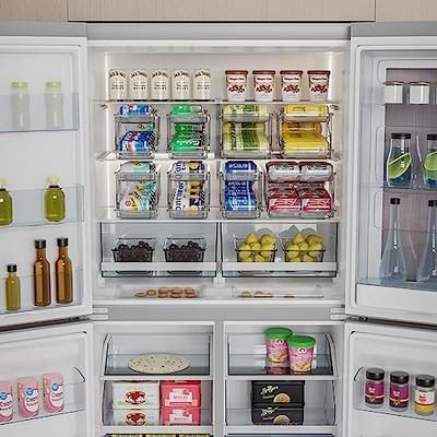 Xicennego 2-Tier Stackable Soda Can Organizer for Refrigerator, Fridge Can  Organizer Dispenser, Beverage Can Holder for Refrigerator, Pantry, Cupboard